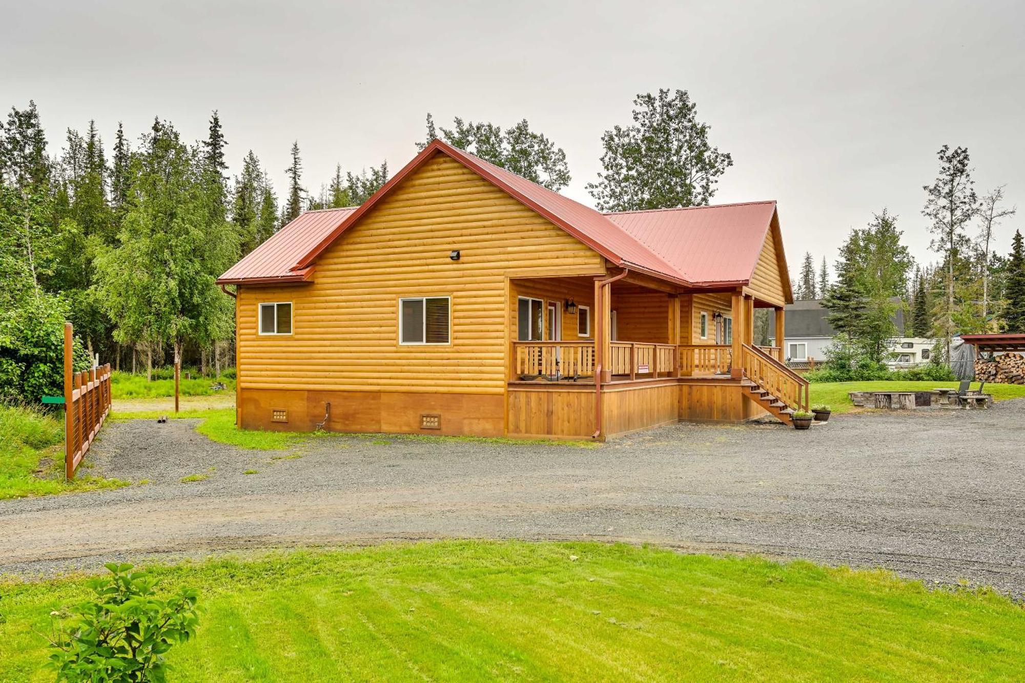 Fishermans Cabin In Soldotna Near Kenai River! Luaran gambar