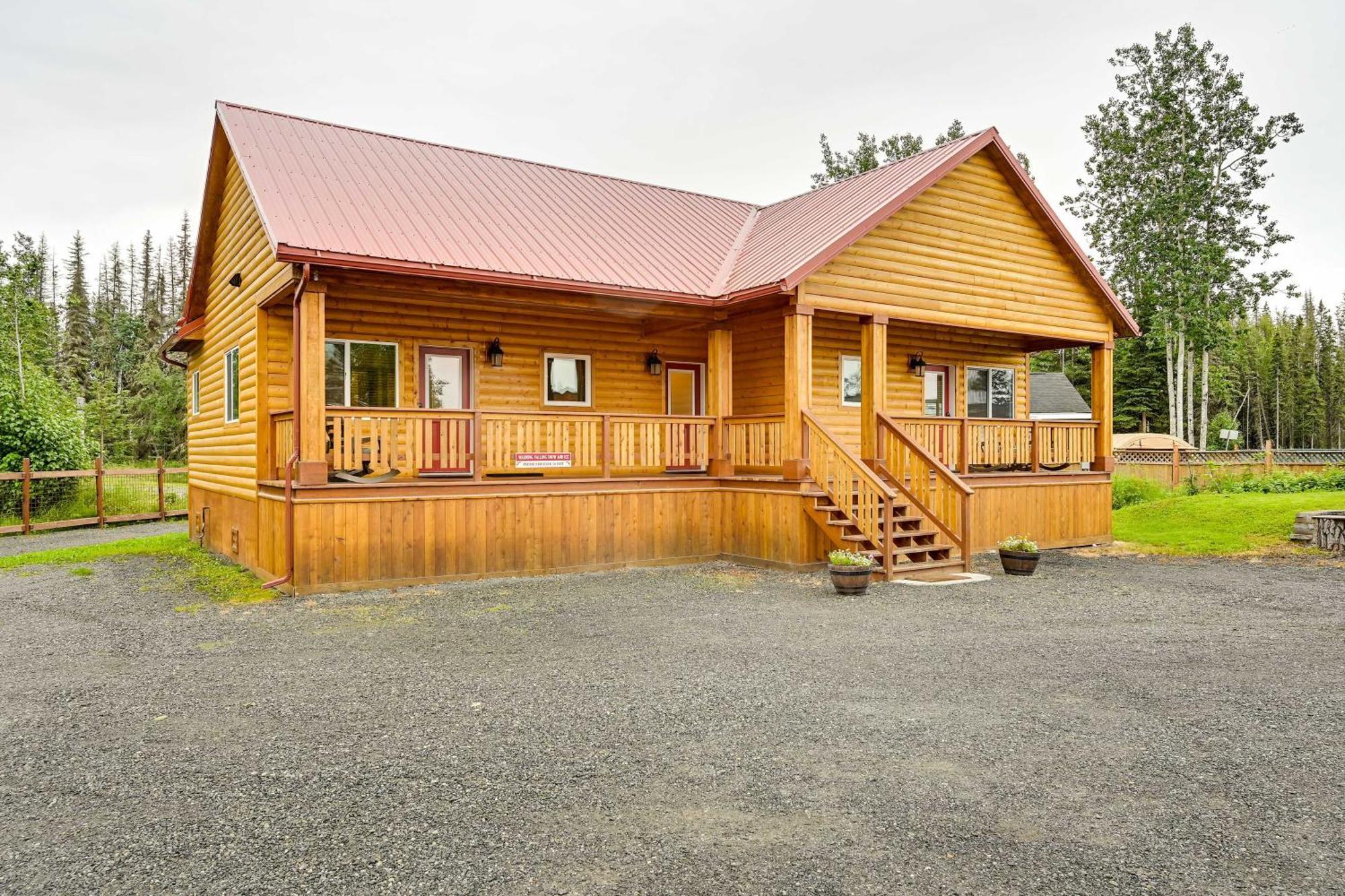 Fishermans Cabin In Soldotna Near Kenai River! Luaran gambar