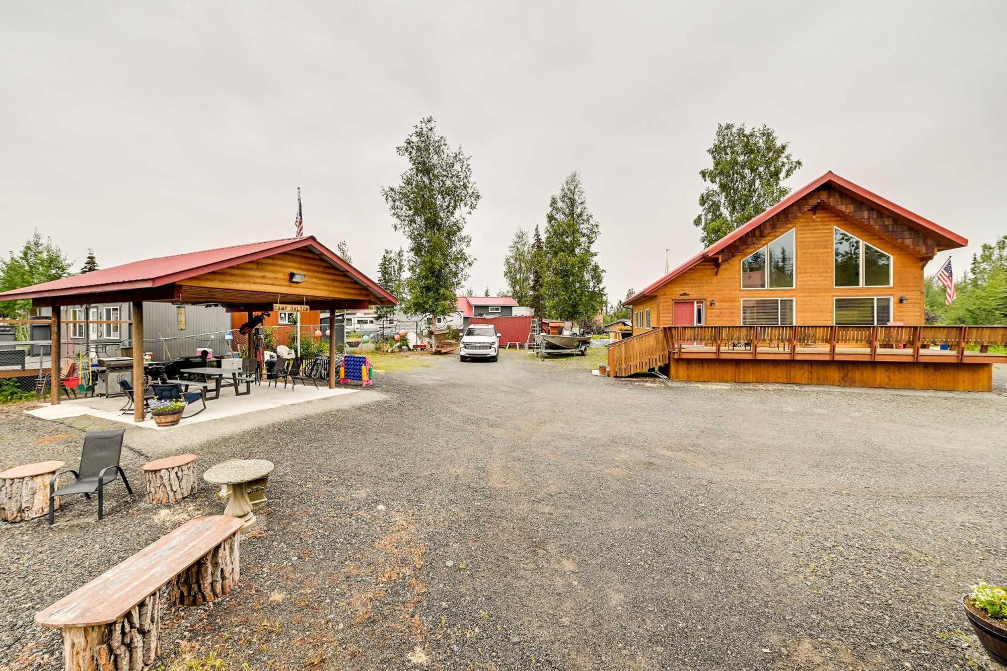 Fishermans Cabin In Soldotna Near Kenai River! Luaran gambar